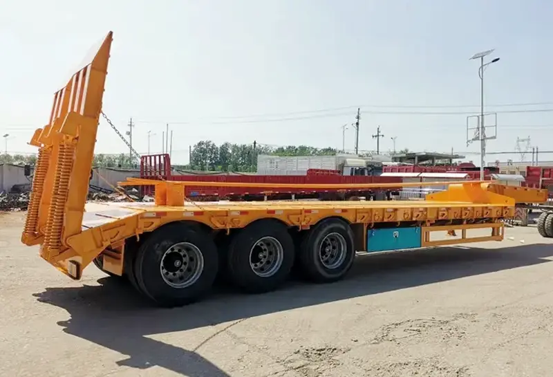 Sinotruk Howo Low Bed Semi Trailer