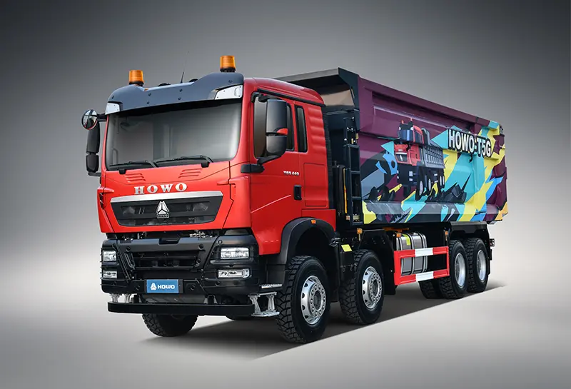 Sinotruk Howo T5G 8x4 Tipper Truck