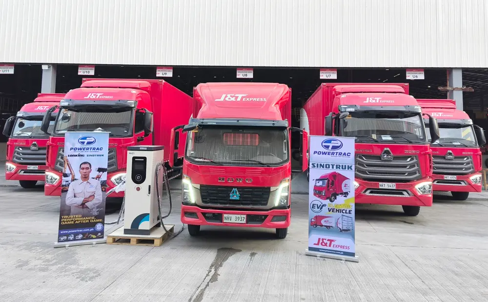 SINOTRUK Electric Trucks in the Philippines for port logistics