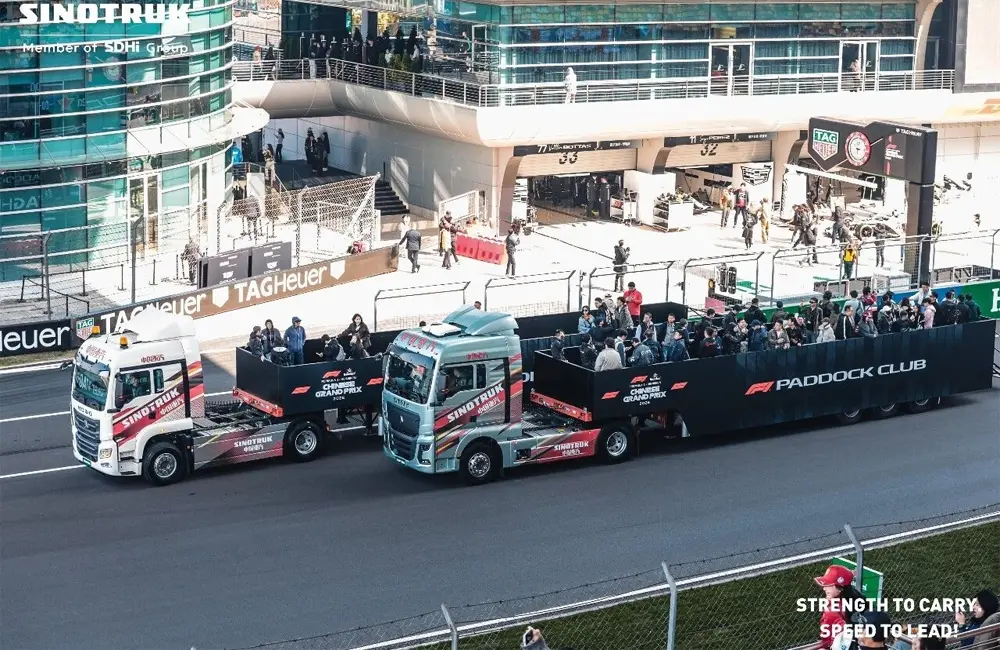 SINOTRUK brand at F1